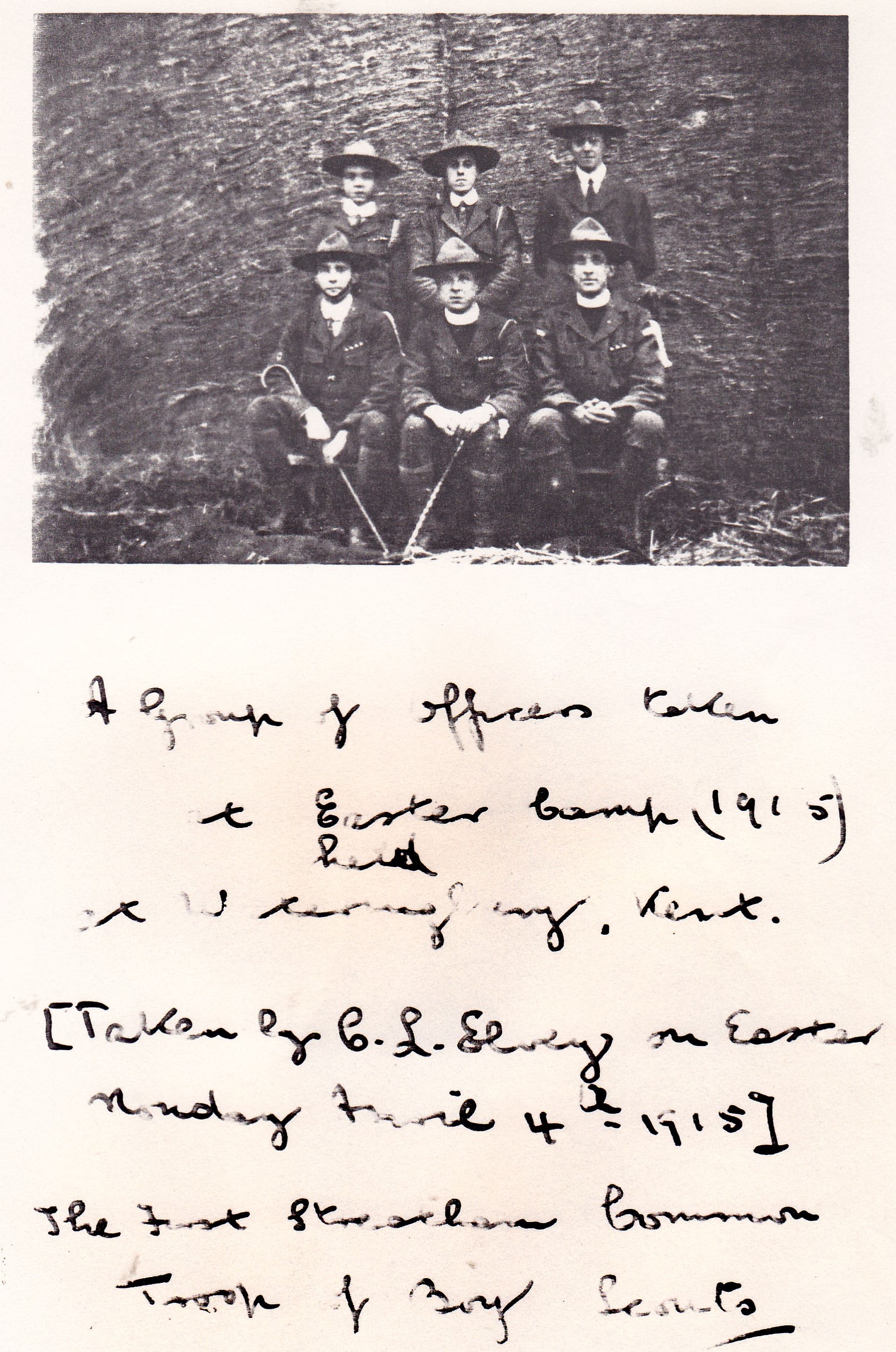 Easter Camp 1915